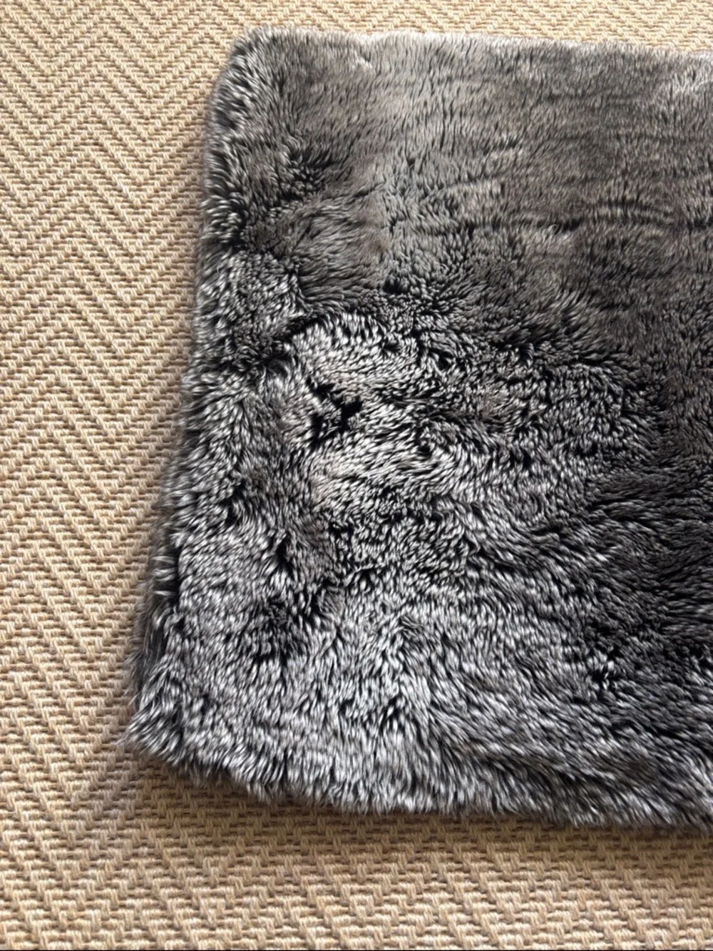 Restoration Hardware Luxe Faux Fur Pillow Covers - (Set of 2)